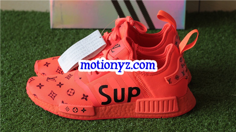 Supreme x Adidas NMD R1 Red Real Boost